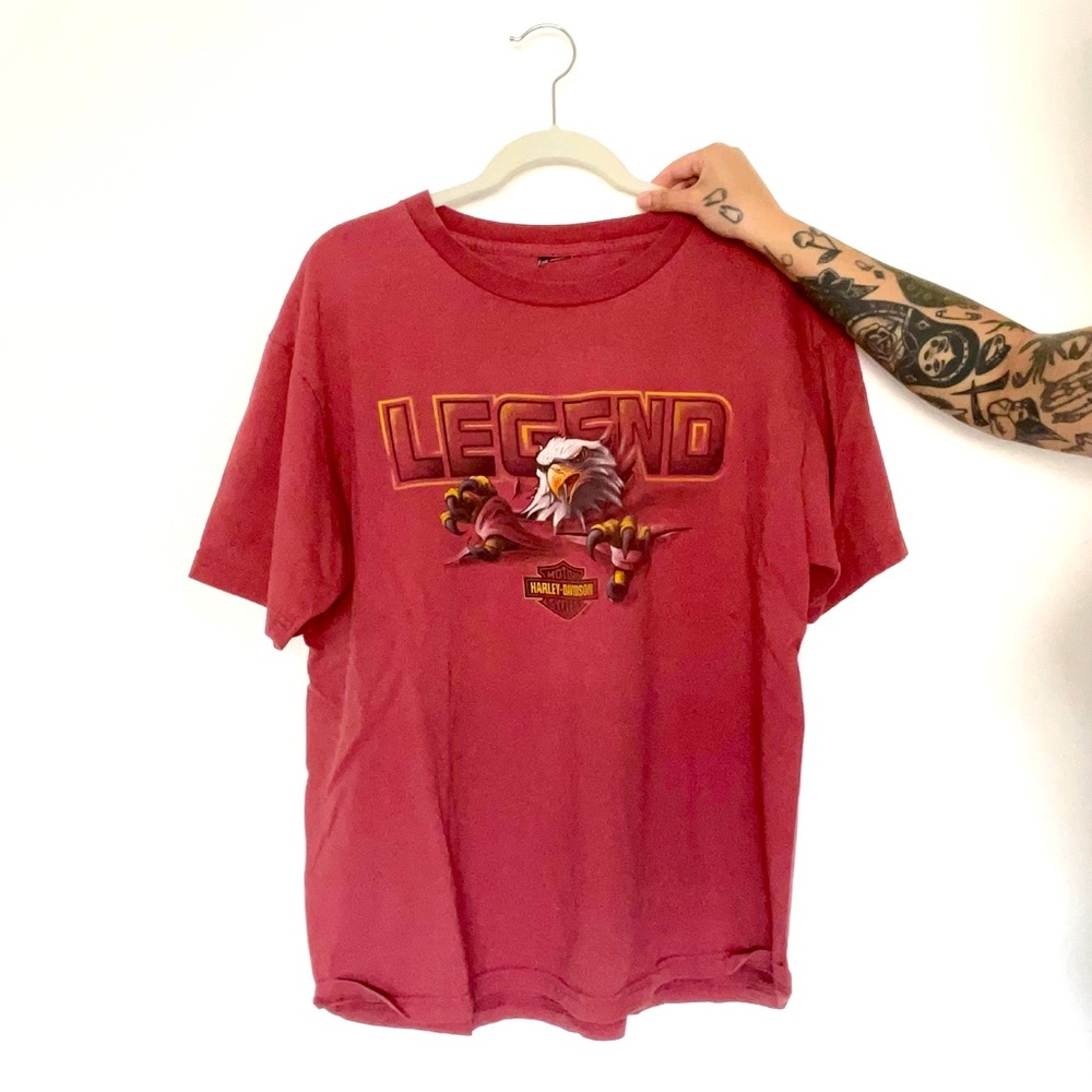 vintage harley davidson santa barbara tee